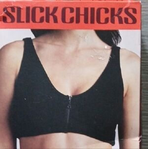 🙊BUY2 GET2 FREE🙊 Black Zip-Front Bra Slick Chicks.